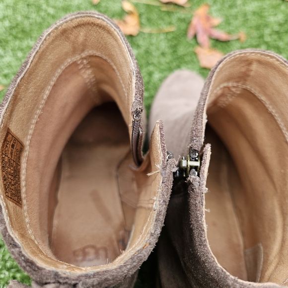 UGG Suede leather boots Corinne Sz.10 - Picture 6 of 9
